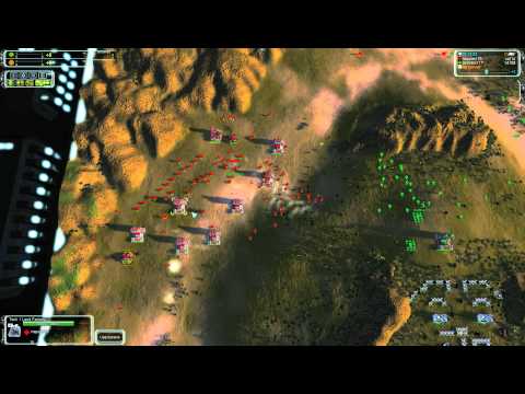 Supcom FA. Tough battle on Sentry. FAF ranked ladder