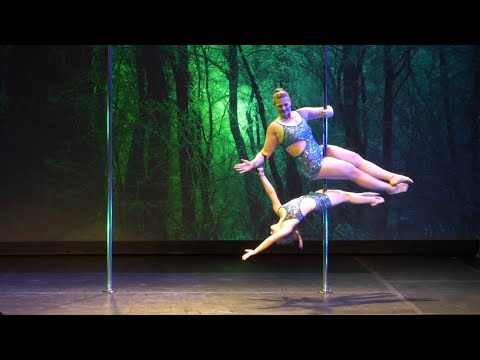 Erin and Anya perform "Anything You Can Do (I Can Do Better)" at LOL Pole Fest 2022
