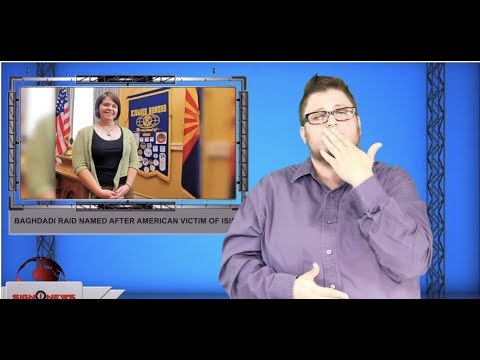 Baghdadi raid named after American victim of ISIS (ASL - 10.28.19)