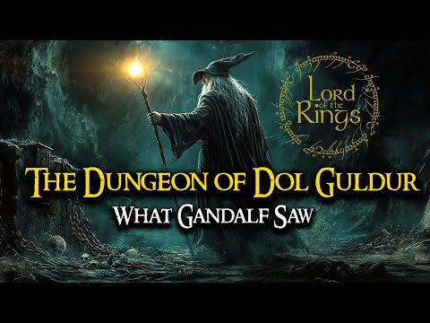 The Dungeon of Dol Guldur  -  What Gandalf Saw?  |  LOTR Lore  |  Audio Story