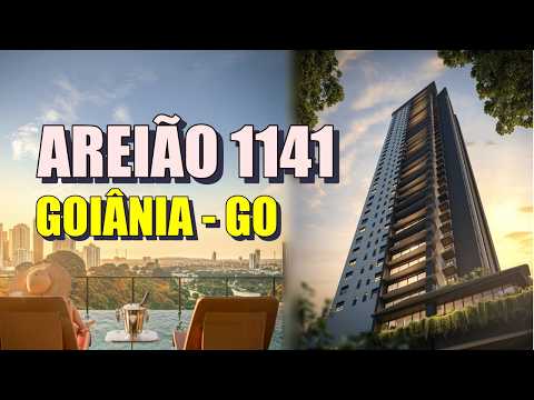 AREIÃO 1141 - LANÇAMENTO EM GOIÂNIA - GO #skyscraperconstruction #arquitetura #obras #apartamento
