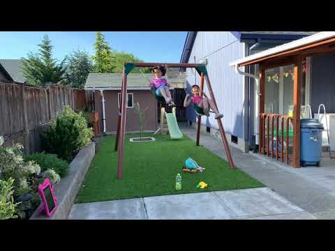 Celena & Kylie #2, swing challenge