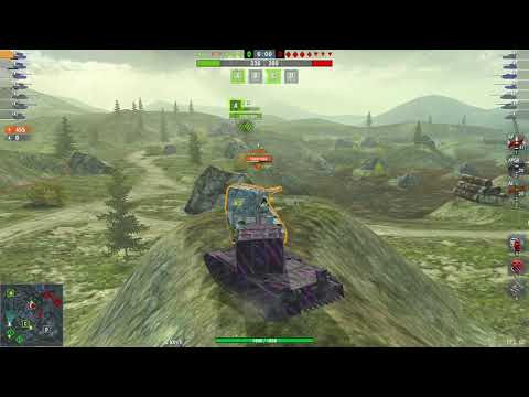 World of Tanks Blitz - The best platoon with Fv4005