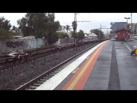 LONG FRIEIGHT TRAIN WITH NR 103 AND 96 9/4/2017