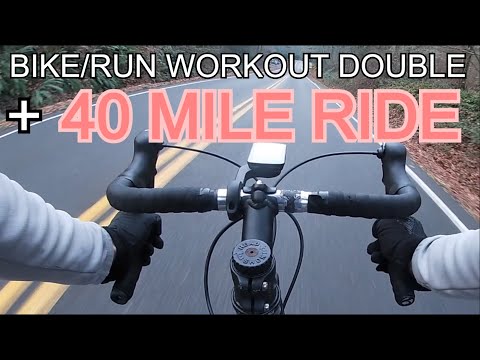 RUN/BIKE WORKOUT DOUBLE + 40 MILE BIKE RIDE FROM SEATTLE