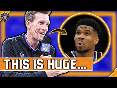 The Warriors are ALL IN on Giannis...