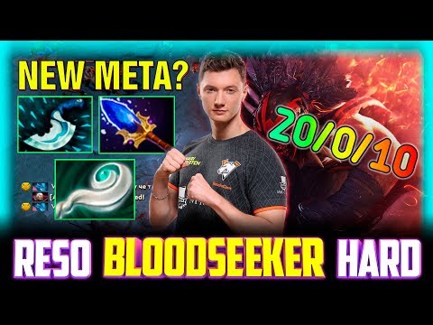 RESOLUT1ON wins in 20 minutes with a very unusual build [Bloodseeker gameplay]