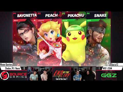 End of the Line 7 - Doubles - Winners Quarters - Shadow PR & Naomi vs MVD & ESAM