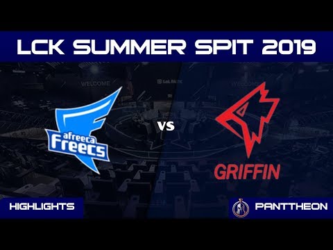 [GRF vs AF] - Game 3 Highlights LCK Summer 2019  Griffin vs Afreeca Freecs
