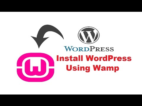 How to Install WordPress using Wampserver on a Windows 8 Windows 10