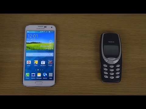 Samsung Galaxy S5 vs. Nokia 3310 - Which Is Faster?