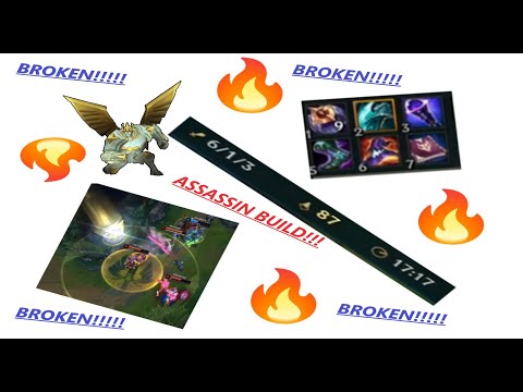 CRAZY GALIO ASSASSIN BUILD 1v9!! 😲😲😲