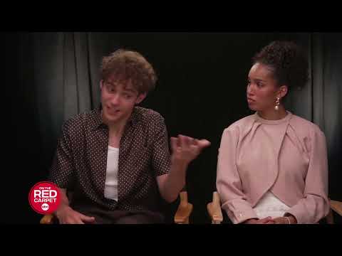 Interview with Joshua Bassett and Sofia Wylie about "High School Musical: The Musical: The Series"