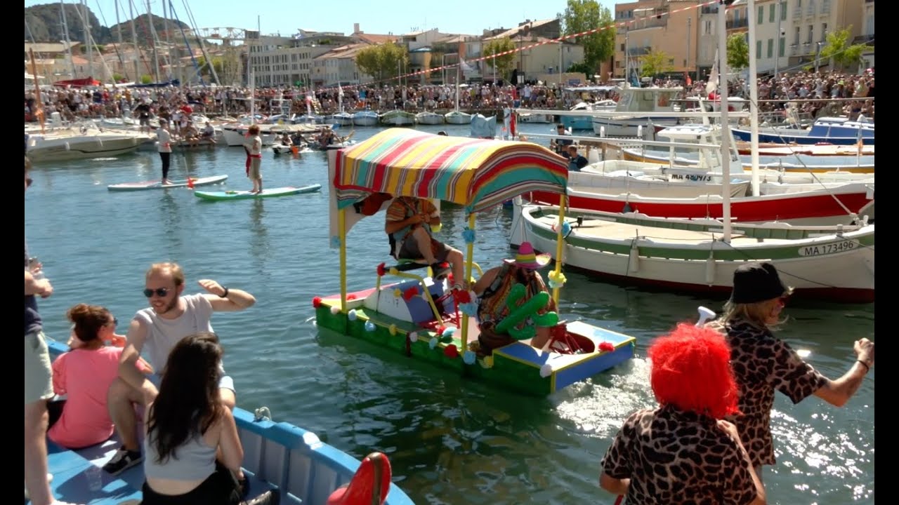 Une course de baignoire déjantée dans le port de La Ciotat !