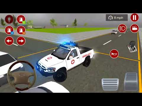American Emergency Ambulance Simulator - Android Gameplay