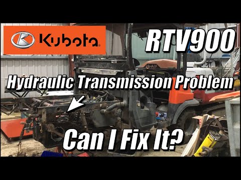 Kubota RTV 900 - Hydraulic Transmission problem | Can I Fix It?