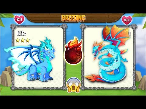 NEW BREEDING: Cool Fire Dragon & Leviathan Dragon | DRAGON CITY 😍