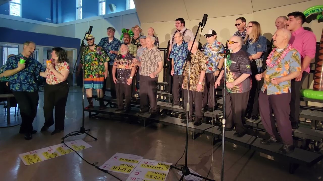 The Spirit of St. Louis Chorus singing ‘Kokomo’ at their Christmas Show 2025 in Hillsboro, MO.