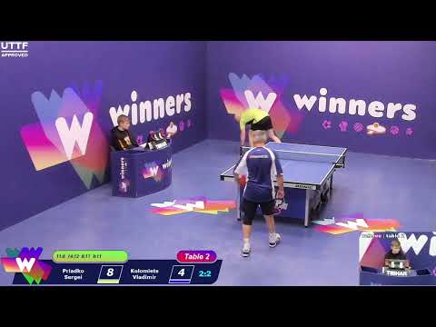 Winners League  08.03.21  Priadko Sergei - Kolomiets Vladimir  17:30