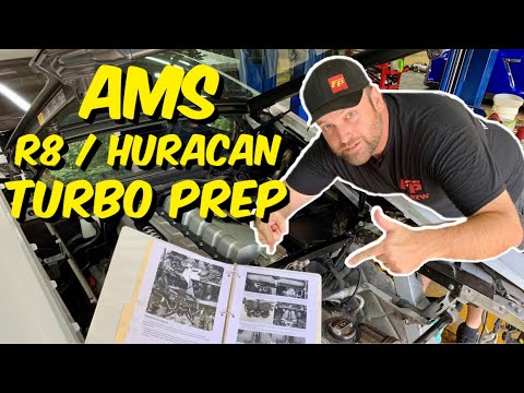 Installing the AMS Alpha 9 R8 Huracan Twin Turbo Kit: Part 1