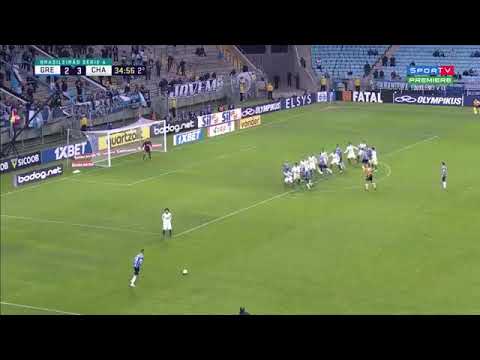 Gol de Tardelli: Grêmio 3x3 Chapecoense