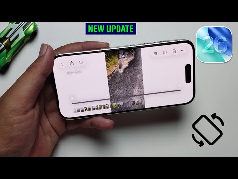 iOS 26 : How To Enable Screen Auto Rotate On iPhone