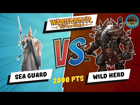 High Elves - Sea Guard  vs Beastmen - Wild herd - A rematch - 2000 pts - Warhammer The Old World