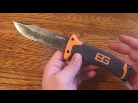 1 Minute Overview: Gerber Bear Grylls Ultimate Survival Knife