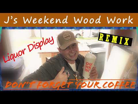 DIY Liquor Display with Epoxy River v2 // UpStart Epoxy // Weekend Project