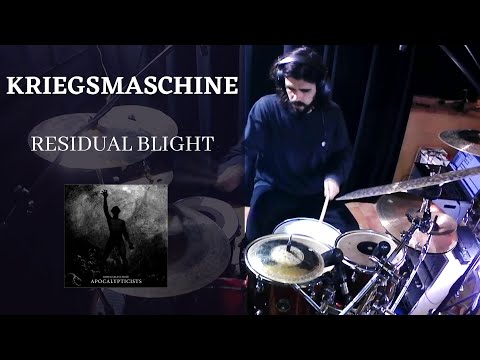 Kriegsmaschine - "Residual Blight" - Drum cover by Stefano Rutolini