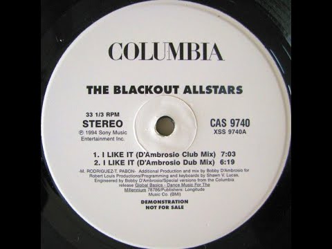 The Blackout Allstars - I Like It (D'Ambrosio Dub Mix)