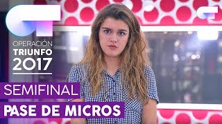 TE RECUERDO AMANDA - Amaia | Primer pase de micros para la SEMIFINAL | OT 2017