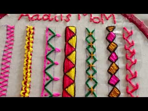 Beautiful & Simple: 7 Basic Hand Embroidery Border Ideas