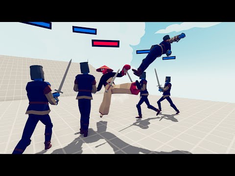 Taekwondo Champion Vs All Units - (1x6) - | TABS - Totally Accurate Battle Simulator