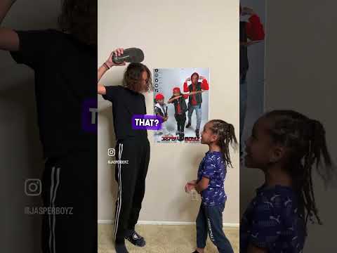 He tried it …till that whooping