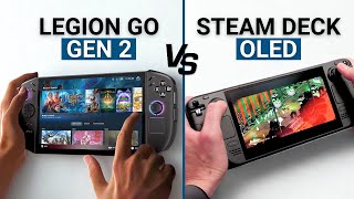Lenovo Legion Go 2 vs Steam Deck OLED - Which Gaming Handheld Wins?
