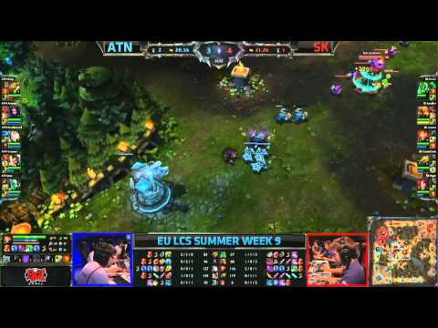 Alternate (ATN) vs SK Gaming (SK) || Super week EU LCS Summer 2013 W9D1 || Full Game HD