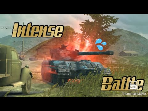 Intense Battle as a Boss || Big Boss Mode ||| B-C 25 t gameplay |||| World of Tanks Blitz