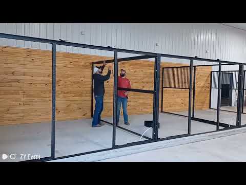 Horse Stall Install  |  Macksteel Farm & Ranch