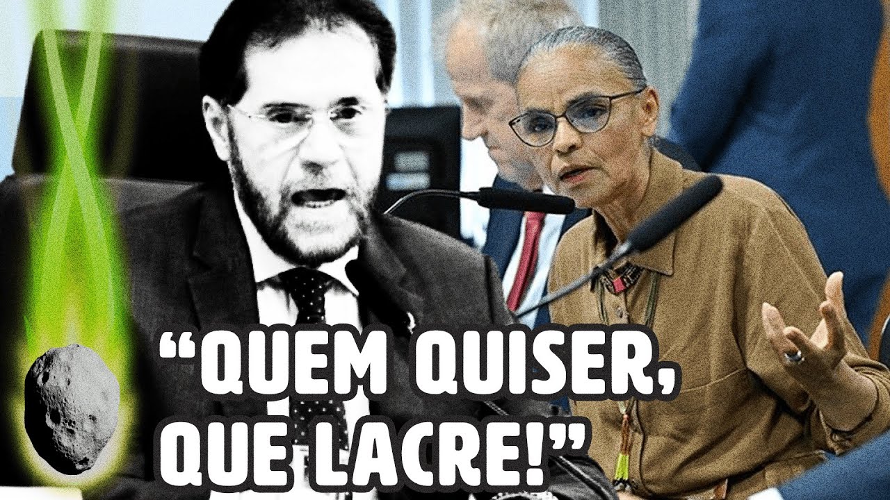 SENADOR QUE ATACOU MARINA DOBRA A APOSTA NO PLENÁRIO DO SENADO | PLANTÃO