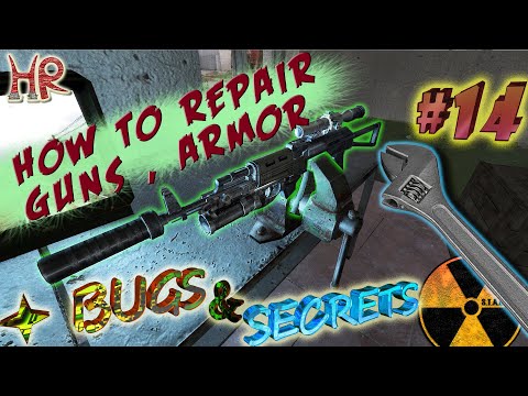 Stalker Secrets & Bugs. Moving NPC, Restoring weapons, armor in SoC. Part 14 (#267-287)