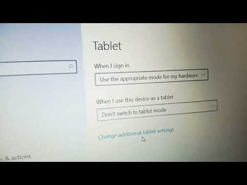 Window 10 get rid of tiles| Return to Normal desktop mode | Turn off Tablet Mode |