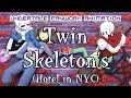 【UNDERTALE】Twin Skeleton's (Hotel In NYC) - Animation【手描き】
