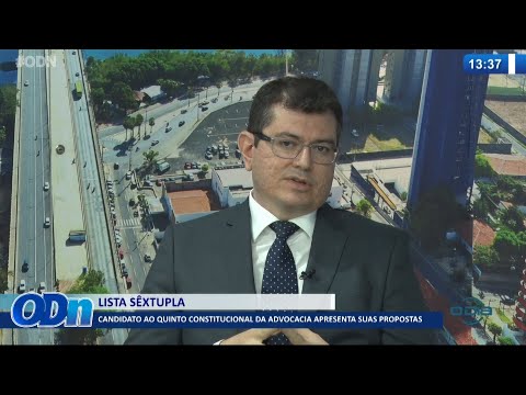 Alexandre Pacheco apresenta suas propostas para vaga de Desembargador do TJ PI 24 09 2021