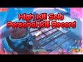 Personal Solo Kill Record (Fortnite Season 7 High Kill Solo)