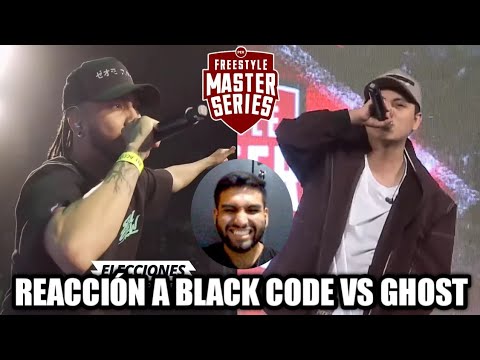 VALOREN A BLACK😾!! | REACCIÓN Y VOTACIÓN A BLACK CODE VS GHOST FMS PERÚ JORNADA 8🇵🇪🔥