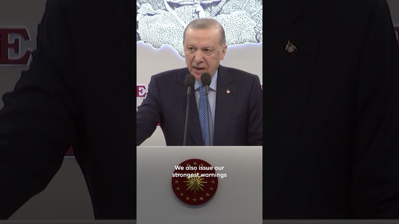 Video | Erdogan stresses strong border security after intercepted Iranian missile