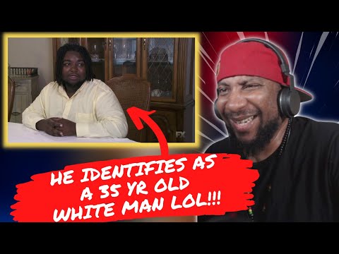 "I'm white, and 35" - This young Black man "feels White" and convinced he's a 35 year old white-man