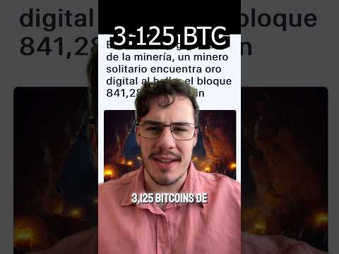 Un minero aficionado en solitario logra obtener un bloque completo de Bitcoin valorado en $270,000 a pesar de tener una probabilidad de 1 en 180 millones: 3.146 Bitcoins minados por un único ASIC de baja potencia de 6 TH/s con aproximadamente el 0.0000007% del hashrate de la red
