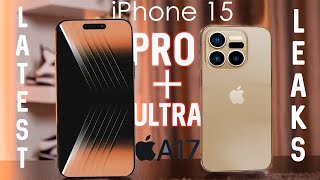 iPhone 15 Pro/ULTRA NEW Confirmed Leaks! - USB-C, Solid-State Buttons, Titanium Frame And Much MORE!